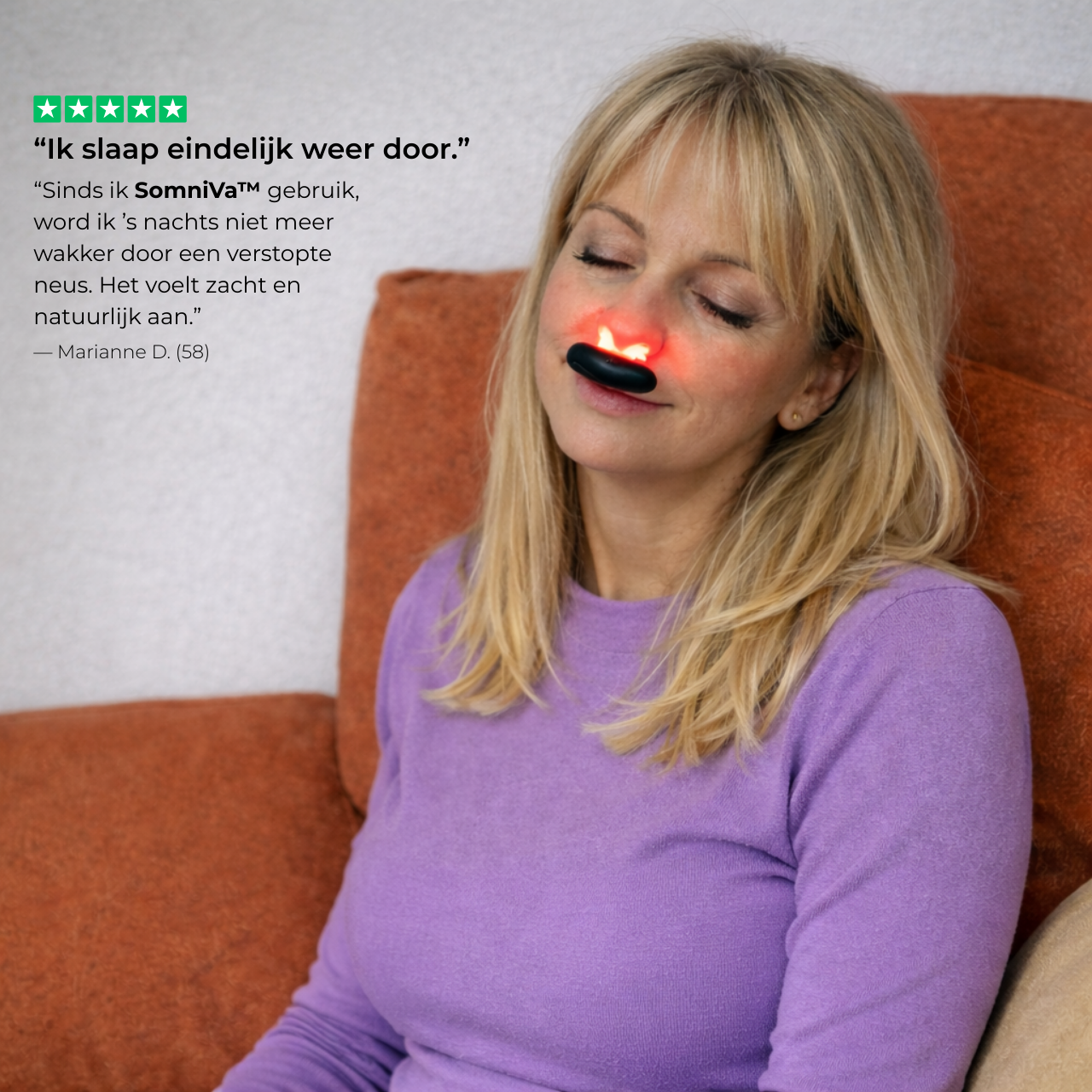 Norivae Somniva™ | Subtile Nasenstimulation für erholsame Nächte